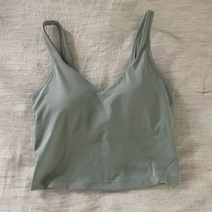 Lululemon Align Tank silver blue